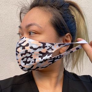Fashionable Dust Proof Breathable Camouflage Mask